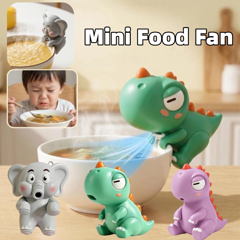 Dim Sum Basket - Niedlicher Dinosaurier- & Elefanten-förmiger Lebensmittel-Kühler für