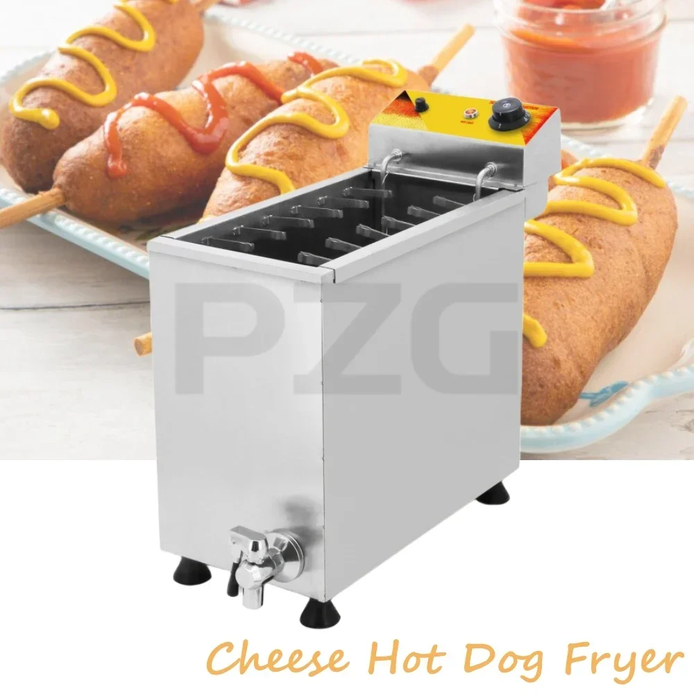 Große elektrische Fritteuse fü – Corn Dog Stick Bewertung und Preis