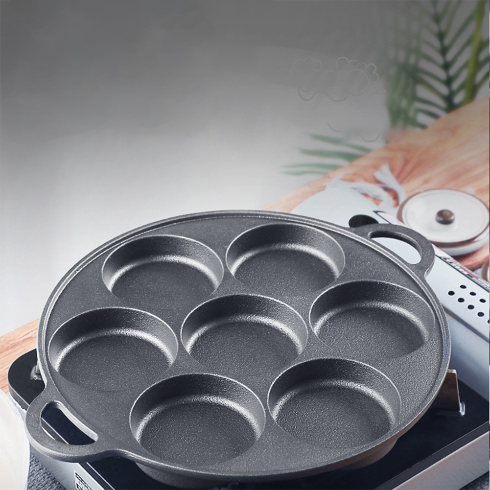 7-Loch Bratpfanne aus Gusseise – Cast Iron Corn Bewertung und Preis