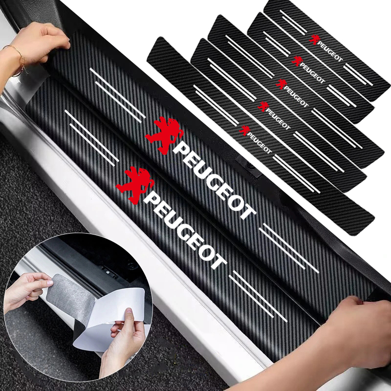 1/4/5Pcs Auto Tür-Schwellen-ve – Crepe Pan Carbon Bewertung und Preis